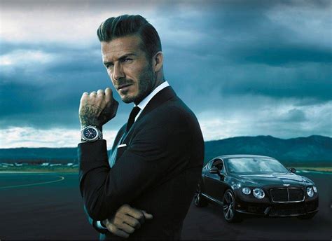 David Beckham Stars in Breitling for Bentley 